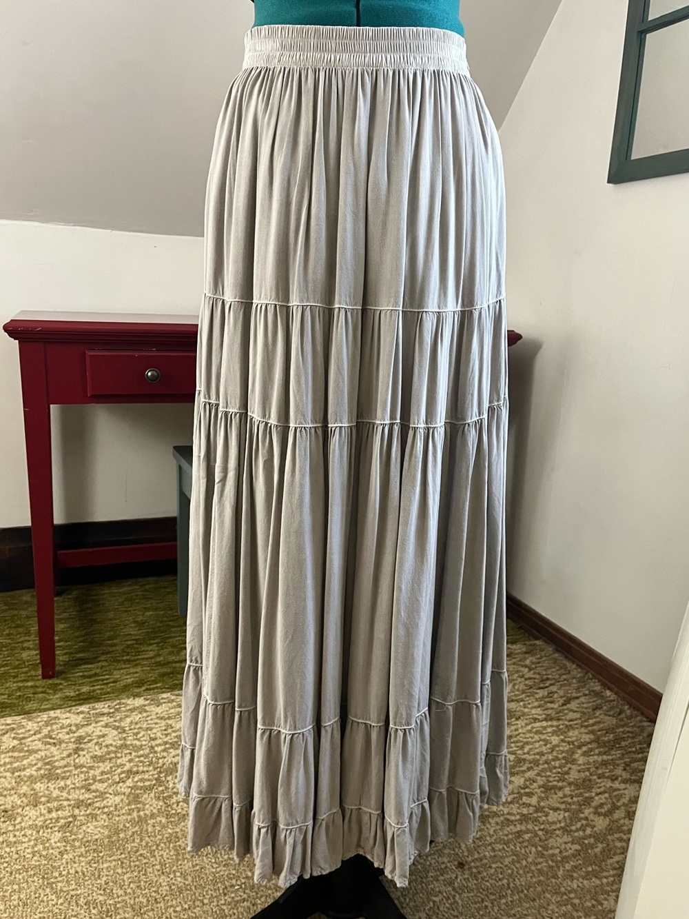 AE Tiered Maxi Skirt